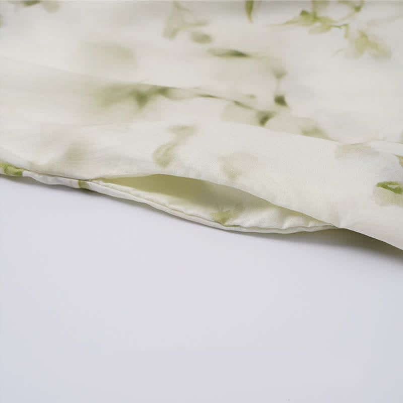 Lounge-Nachthemd mit floralen Rüschenärmeln - image 16