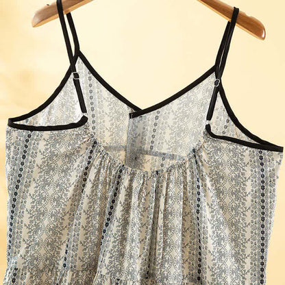 Boho-Baumwoll-Cami-Nachthemd für Damen - image 7