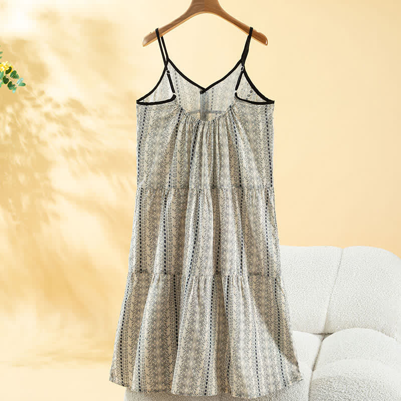 Boho-Baumwoll-Cami-Nachthemd für Damen - image 5