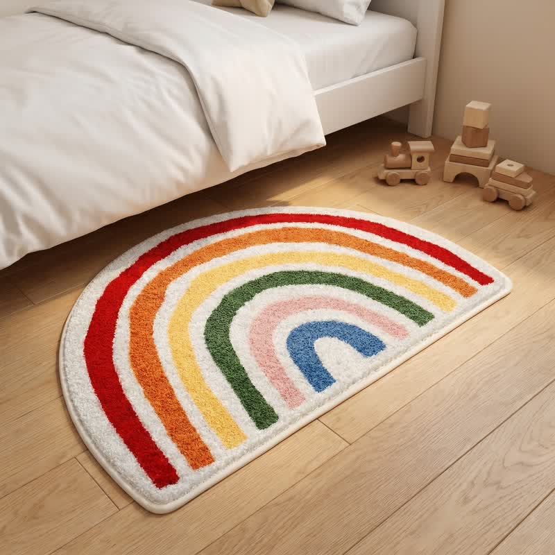 Regenbogenbogen Badematte aus Kunstkaschmir - image 4