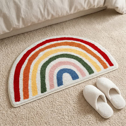 Regenbogenbogen Badematte aus Kunstkaschmir - image 2