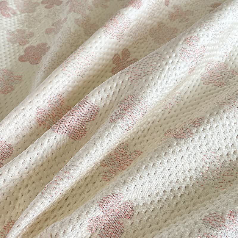 Bettwäsche-Set mit Rüschen und floralem Jacquardmuster - image 9