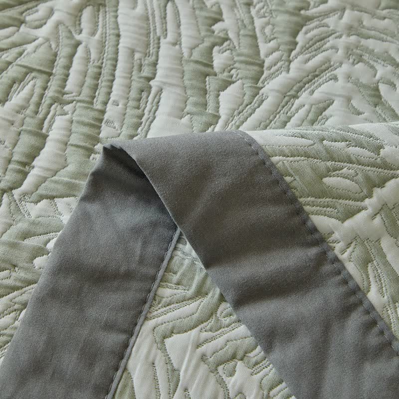 Wendebettwäsche-Set mit tropischem Palmenblattmuster - image 16