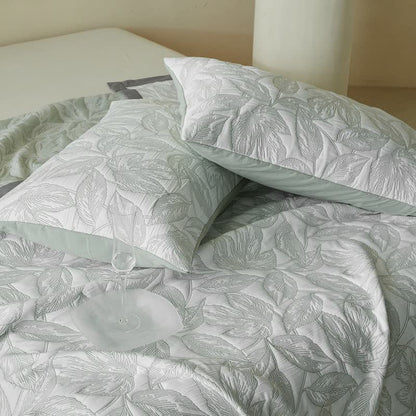 Quilt-Set mit botanischem Blattmuster - image 16