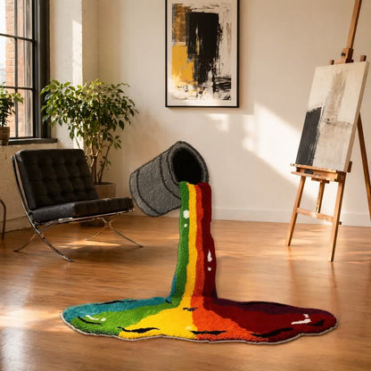 Plüschteppich „Regenbogen-Wasserfall“ - image 3