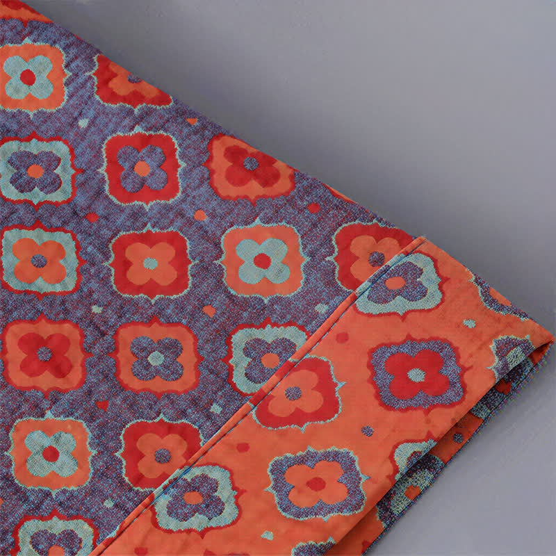 Vintage-Kimono aus Baumwolle für Kinder mit geometrischem Muster - image 6