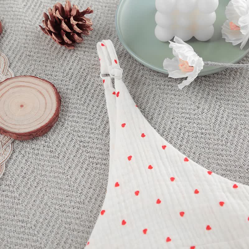 Red Heart Loungekleid aus reiner Baumwolle - image 6