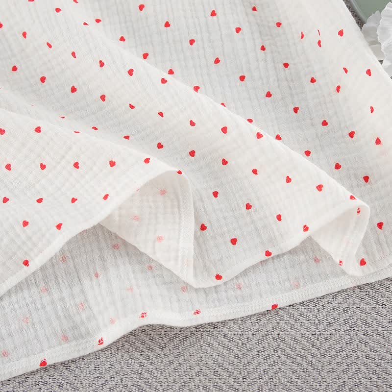 Red Heart Loungekleid aus reiner Baumwolle - image 8