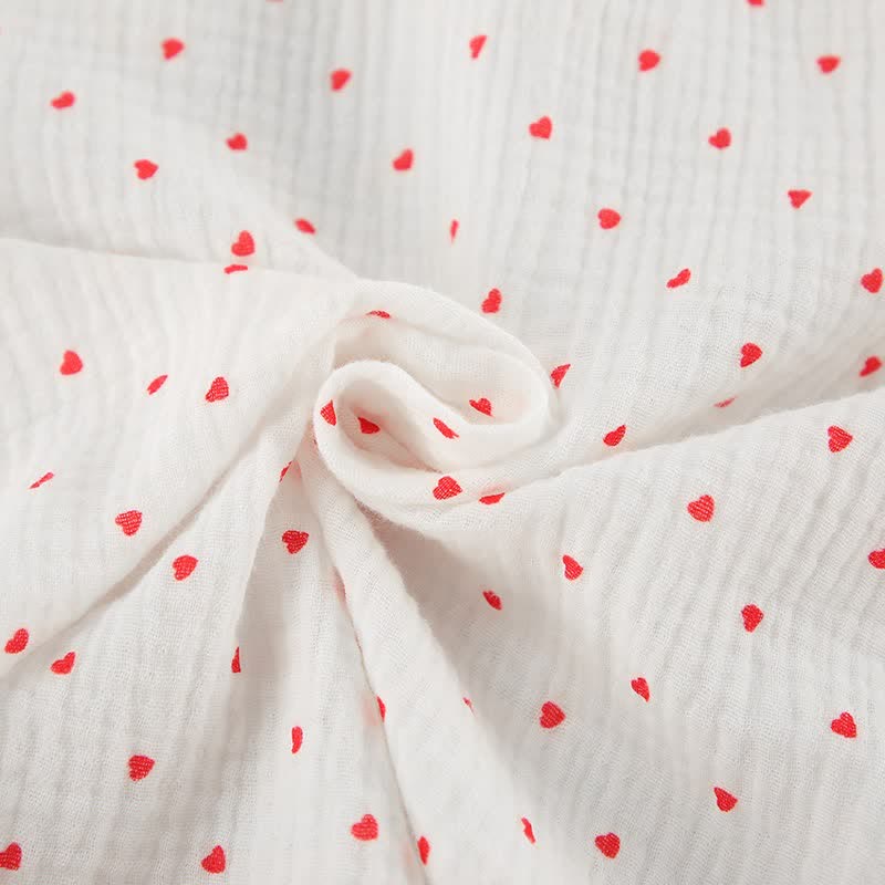 Red Heart Loungekleid aus reiner Baumwolle - image 9