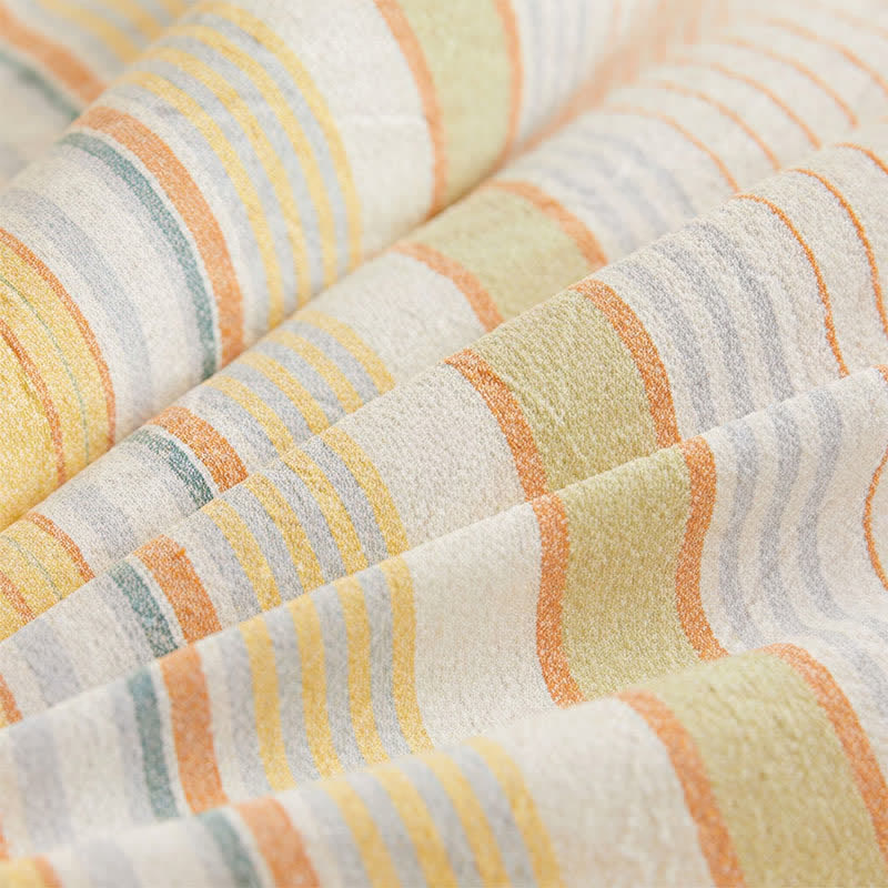 Weiches kariertes Sommerbettwäsche-Set - image 3