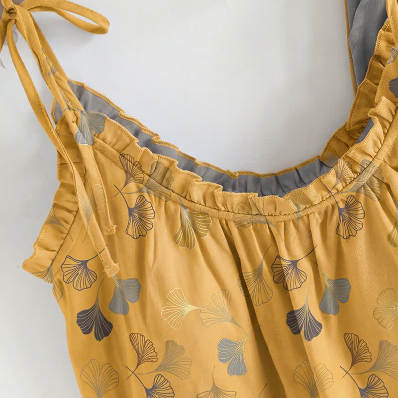 Ginkgo Pyjama-Set mit Camisole-Top und Hose - image 26