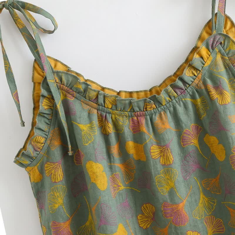 Ginkgo Pyjama-Set mit Camisole-Top und Hose - image 10