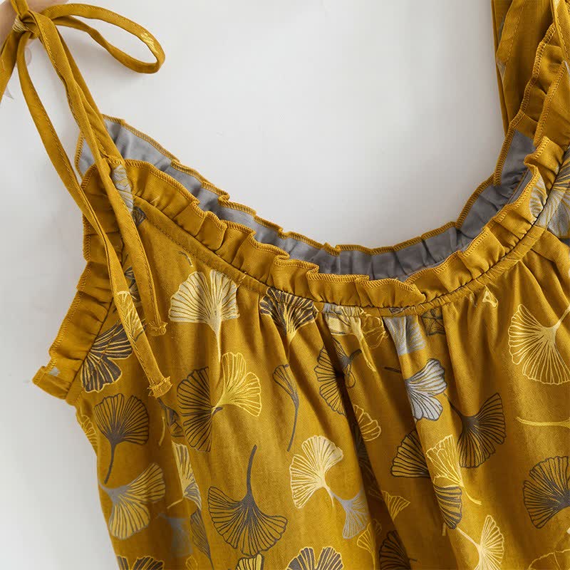 Ginkgo Pyjama-Set mit Camisole-Top und Hose - image 30