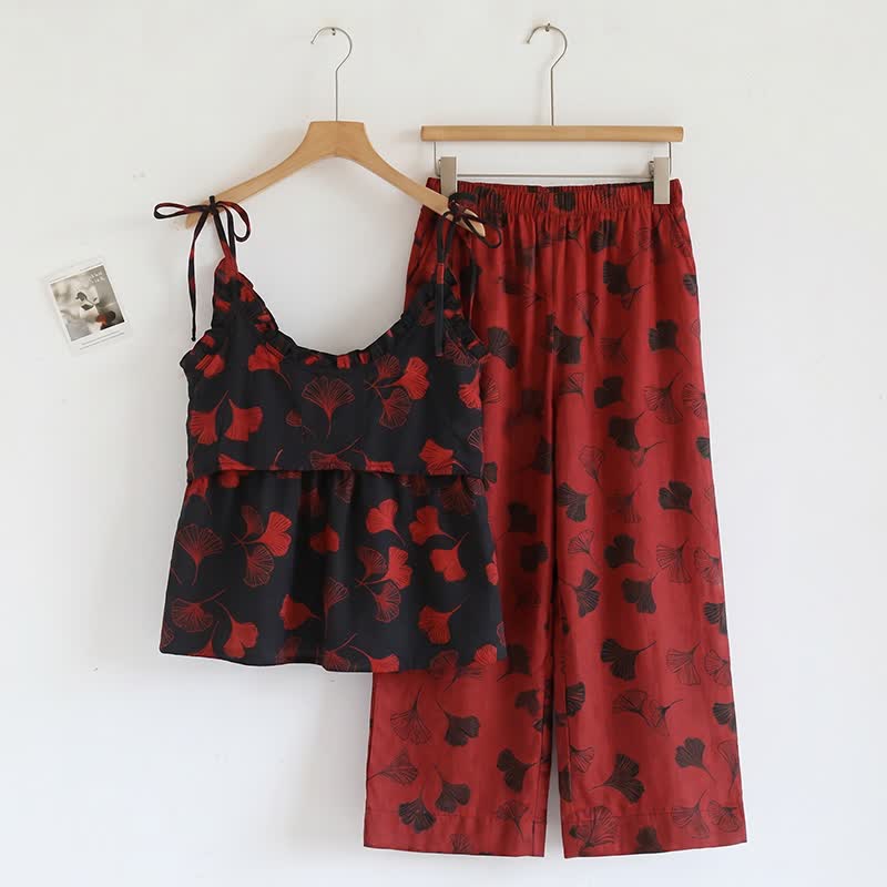 Ginkgo Pyjama-Set mit Camisole-Top und Hose - image 13