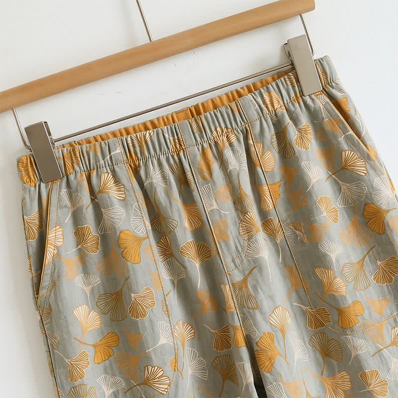 Ginkgo Pyjama-Set mit Camisole-Top und Hose - image 35