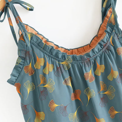 Ginkgo Pyjama-Set mit Camisole-Top und Hose - image 2