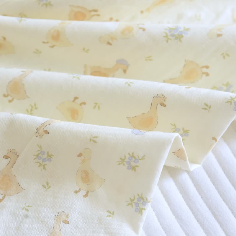 Dreiteilige Loungewear aus Baumwoll-Duck-Print - image 14