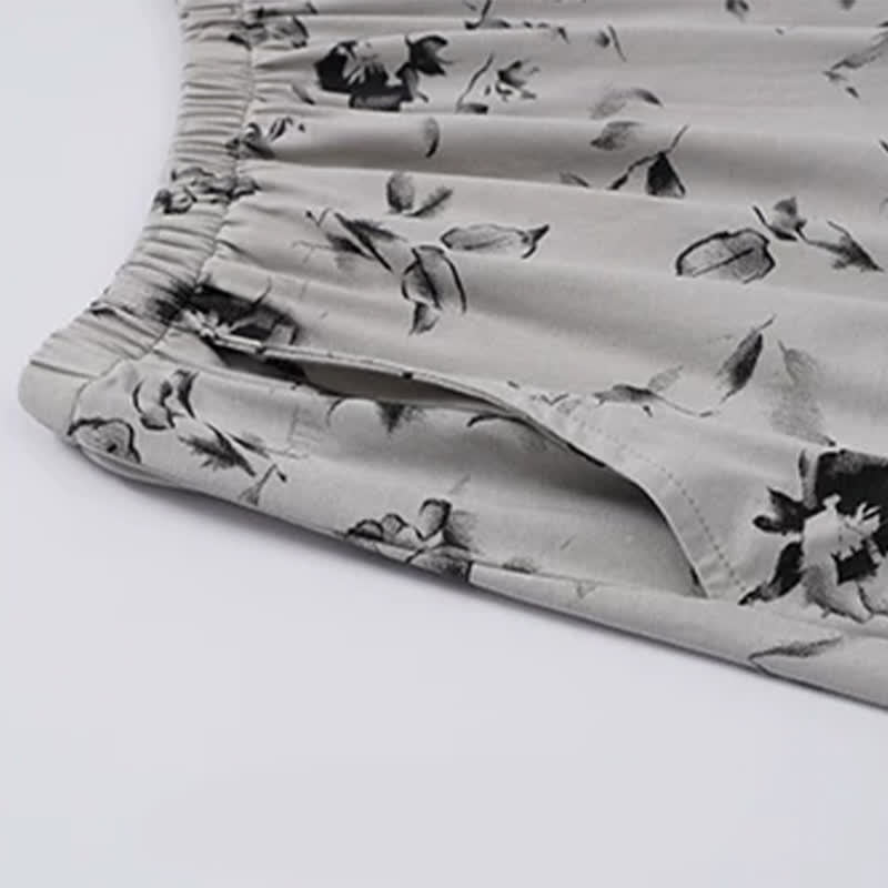Romantisches Pyjama-Set mit floraler Spitze - image 9