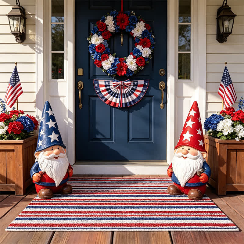 Patriotischer Americana-Streifen-Outdoor-Teppich - Rot, Weiß und Blau - C - 80cm x 120cm - image 6