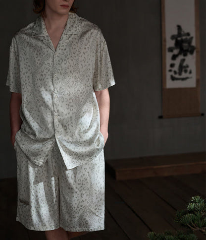 Seidensatin-Loungewear-Set für Sie und Ihn - Männer - 2XL - image 7