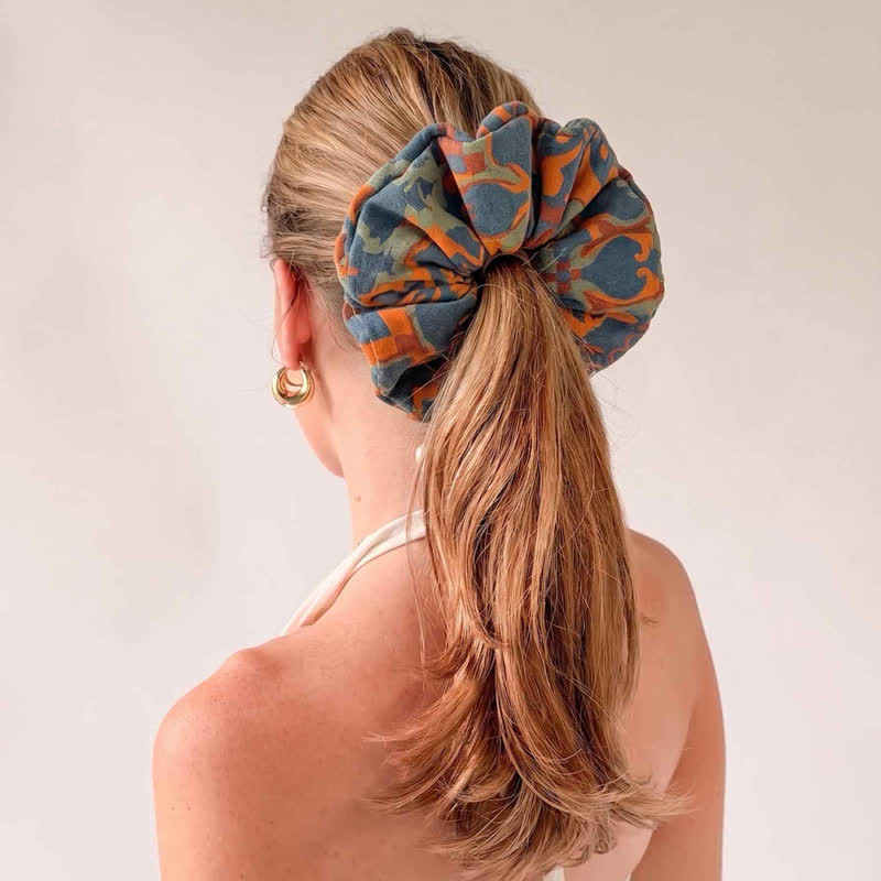 Boho-Blumen-Haargummis, 3er-Set - image 1