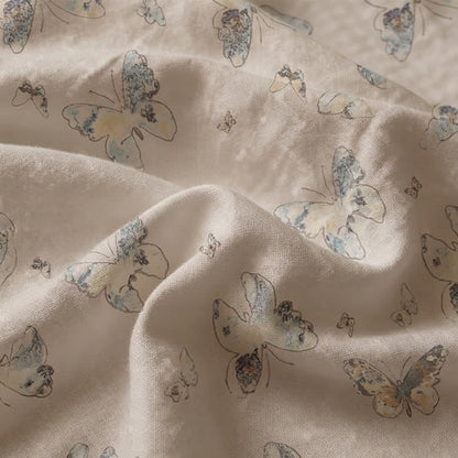 Vintage Cottage Schmetterlings-Baumwoll-Tagesdecke - image 5