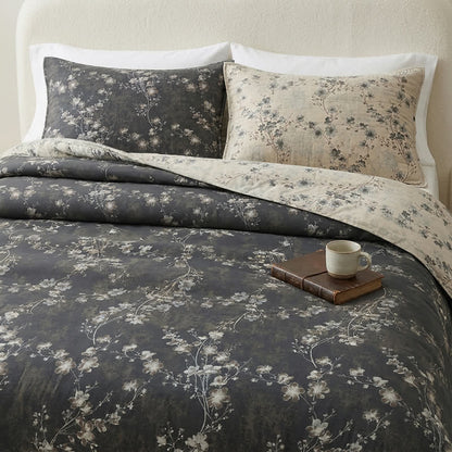 Tagesdecke aus reiner Baumwolle mit Blumenmuster im Vintage-Stil - image 2