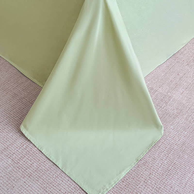 Bettwäsche-Set aus gewaschener Baumwolle mit Jacquard-Muster und botanischem Muster - image 19
