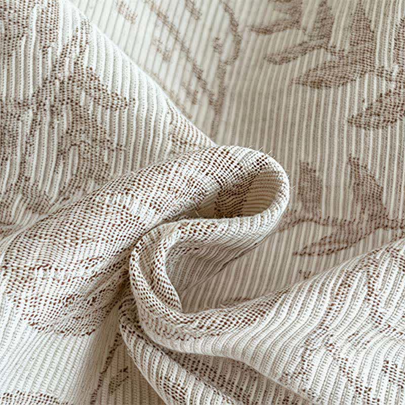 Bettwäsche-Set „Botanical Whisper“ aus gewaschener Baumwolle mit Jacquard-Muster - image 10