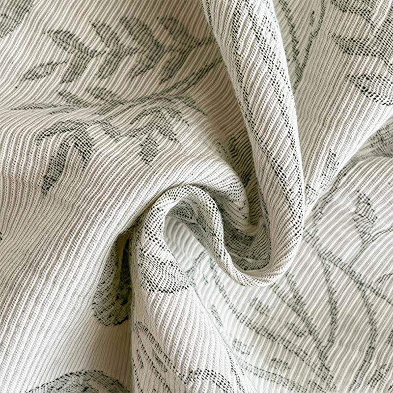 Bettwäsche-Set „Botanical Whisper“ aus gewaschener Baumwolle mit Jacquard-Muster - image 18