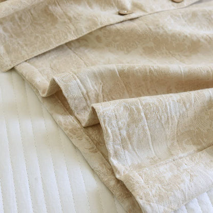 Minimalistisches Loungewear-Set für Paare mit Knopfleiste - image 10