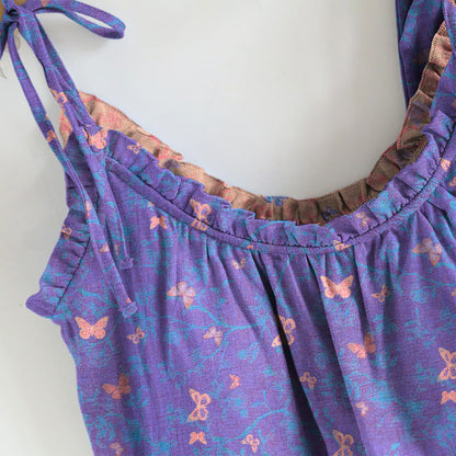 Set aus Trägertop und Loungehose mit Schmetterlingsmuster - image 2