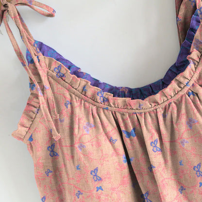 Set aus Trägertop und Loungehose mit Schmetterlingsmuster - image 6