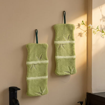 Handtuch aus Bambusblatt-Korallenvlies - image 1