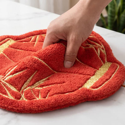 Handtuch aus rotem Bambus-Korallenfleece - image 3