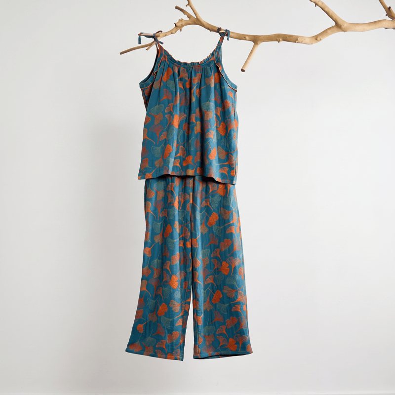 Ginkgo Pyjama-Set mit Camisole-Top und Hose - image 1