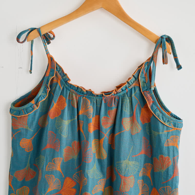 Ginkgo Pyjama-Set mit Camisole-Top und Hose - image 3
