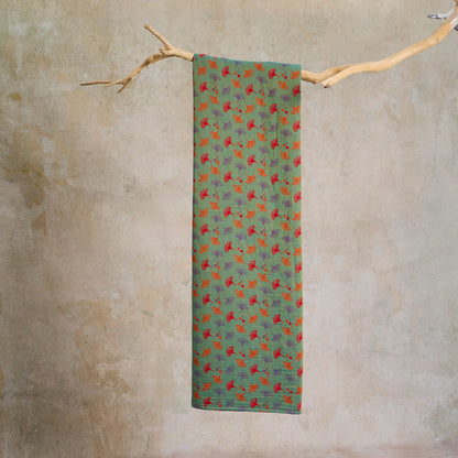Ginkgoblatt-Baumwoll-Jacquard-Stoff - image 9