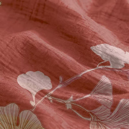 Maxikleid mit Ginkgoblatt-Schnittmuster - image 14
