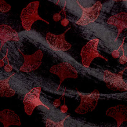 Loungekleid mit Ginkgo-Blumenmuster und Bindebändern - image 34