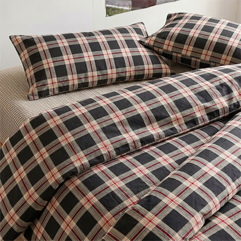 Heritage Plaid Twin XL Schlafsaal-Bettwäsche-Set - image 6