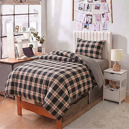Heritage Plaid Twin XL Schlafsaal-Bettwäsche-Set - image 5