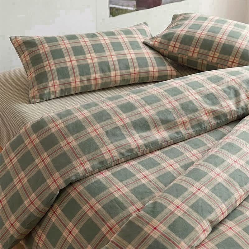 Heritage Plaid Twin XL Schlafsaal-Bettwäsche-Set - image 2