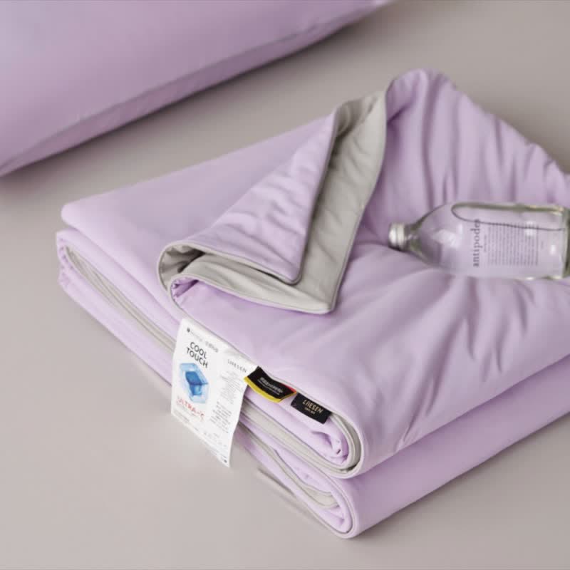 Nordic Cooling Lightweight Summer Blanketer - Zartes Lila - 79" × 91" - image 12