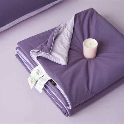 Nordic Cooling Lightweight Summer Blanketer - Tiefviolett - 79" × 91" - image 18