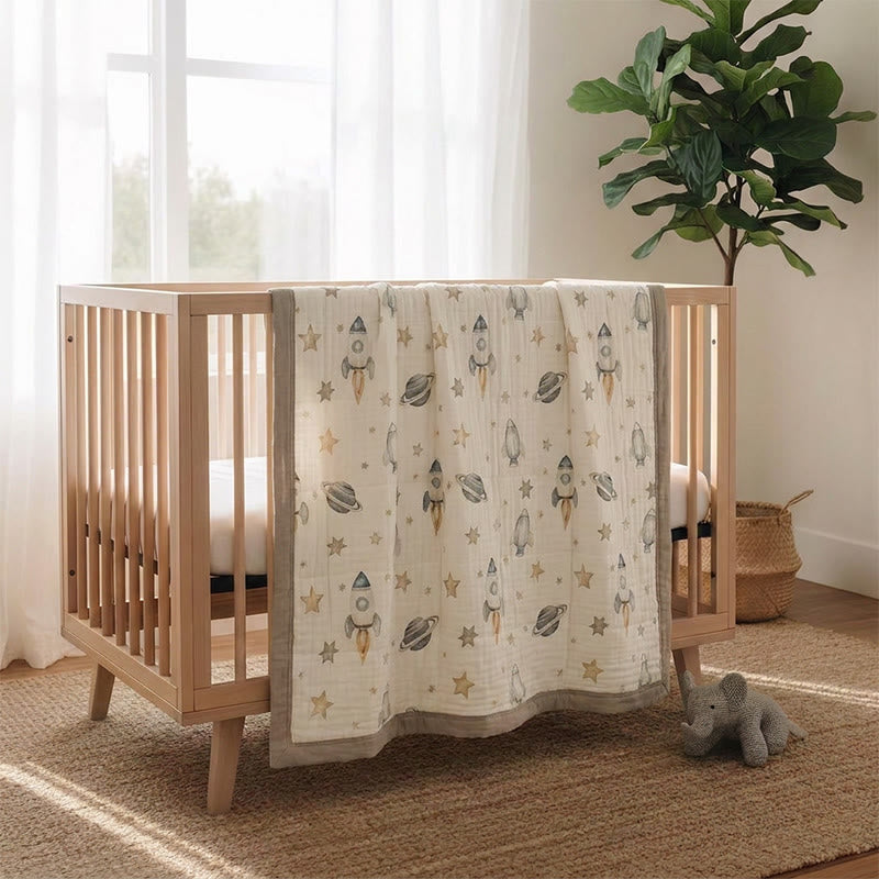 Space Dream Cotton Gauze Blanket - image 4
