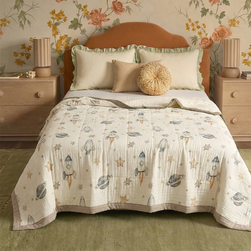 Space Dream Cotton Gauze Blanket - image 0