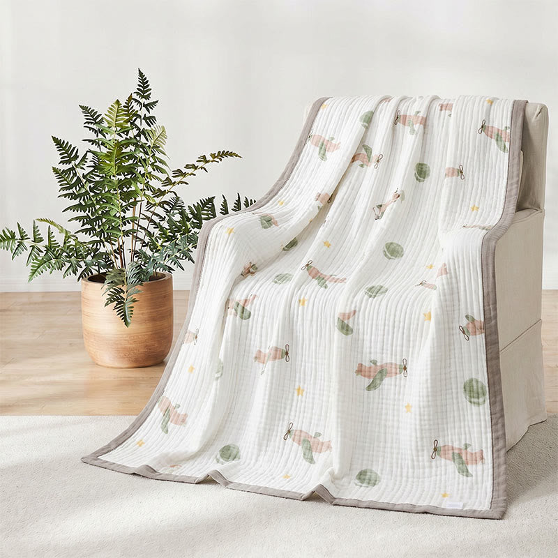 Little Sky Adventure Cotton Muslin Blanket - image 2