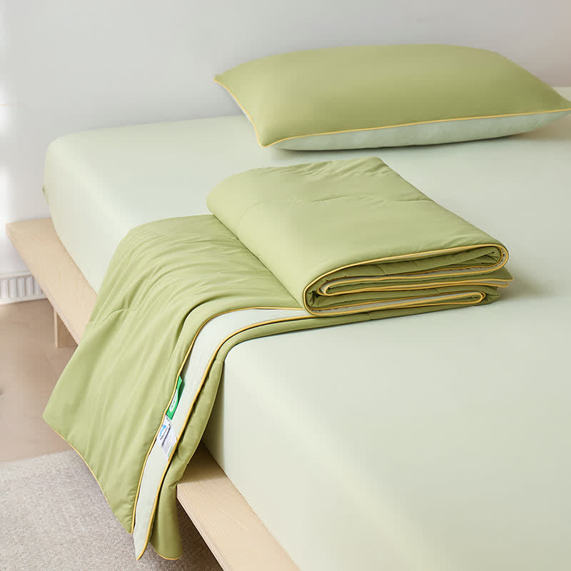 Doppelseitige, kühlende, leichte Sommerdecke - image 11