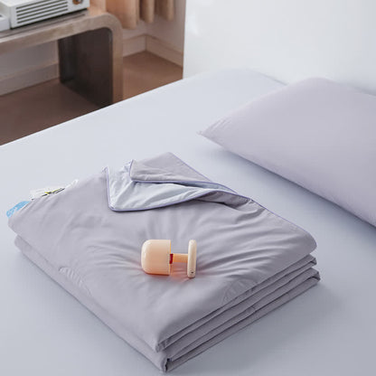 Nordic Cooling Lightweight Summer Blanketer - Staubiges Lila - 79" × 91" - image 18